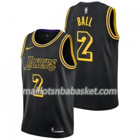 Maillot Homme Los Angeles Lakers Lonzo Ball 2 Nike City Edition Swingman